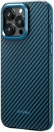 Pitaka MagEZ Pro 4 MagSafe iPhone 15 Pro Max hoesje 1500D blauw