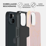 Burga Tough iPhone 14 hoesje Peach Gold