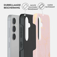 Burga Tough Galaxy S24 hoesje Peach Gold