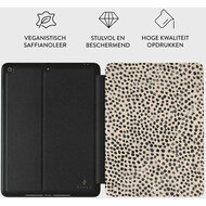 Burga Folio iPad 2021 / 2020 / 2019 10,2 inch hoesje Almond Latte