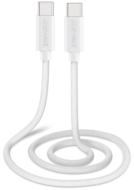 Musthavz braided USB-C naar USB-C kabel 0,5 meter wit