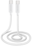 Musthavz braided USB-C naar USB-C kabel 2 meter wit