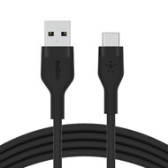 Belkin BoostCharge Flex USB-A naar USB-C kabel 2 meter zwart