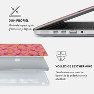 Burga MacBook Air 13,6 inch hardshell eden