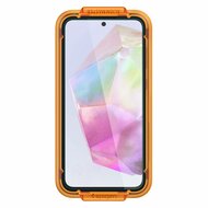 Spigen GlastR ALM Galaxy A35 glazen screenprotector 2 pack