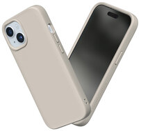 RhinoShield SolidSuit Classic iPhone 15 hoesje beige