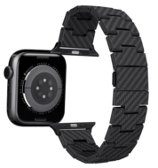 Het&nbsp;Pitaka Carbon Fiber Apple Watch bandje is 100% gemaakt van carbon.  Gemaakt van duurzame 1K carbon fiber en is gesch