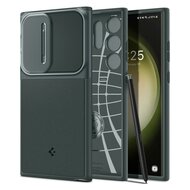 Spigen Optik Armor Galaxy S23 Ultra hoesje groen