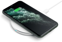 Satechi draadloze iPhone oplader Zilver