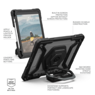 UAG Plasma iPad 10,2 inch hoesje doorzichtig
