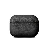 Woolnut Leather case AirPods Pro hoesje zwart