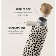 Burga Water Bottle waterfles almond latte