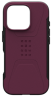 UAG Civilian MagSafe iPhone 16 Pro hoesje rood