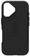 UAG Civilian MagSafe iPhone 16 hoesje zwart