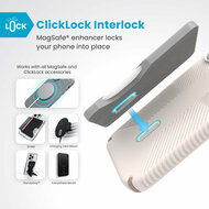 Speck Presidio 2 Grip Clicklock iPhone 16 hoesje beige