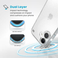 Speck Presidio Perfect Clear iPhone 16 Plus hoesje transparant