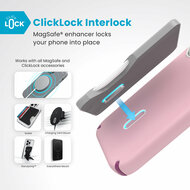Speck Presidio 2 Pro Clicklock iPhone 16 Pro Max hoesje roze