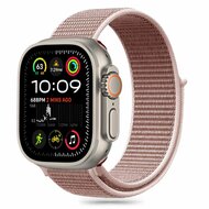 TechProtection Nylon Apple Watch 41 / 40 mm bandje roze