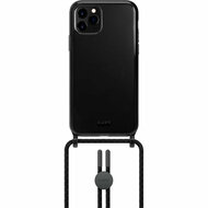 LAUT Crystal X Necklace iPhone 12 mini hoesje Zwart