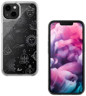 LAUT Namaste iPhone 13 hoesje Zilver