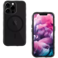LAUT Crystal Matter MagSafe iPhone 13 Pro hoesje Zwart