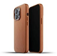 Mujjo Leather case iPhone 13 Pro hoesje Bruin