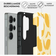 Burga Tough Galaxy S25 Ultra hoesje lemon tart