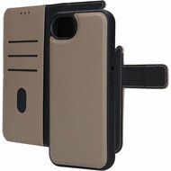 Mobiparts leren 2 in 1 Wallet iPhone 16e hoesje groen