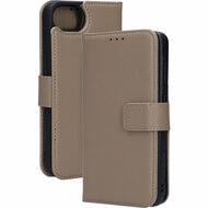 Mobiparts leren 2 in 1 Wallet iPhone 16e hoesje groen