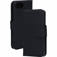 Mobiparts leren Wallet iPhone 16e hoesje zwart