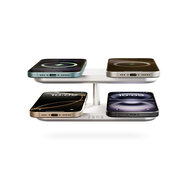Zens Qi2 MagSafe Quattro 4 in 1 Charger Pro oplader wit