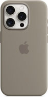Apple MagSafe siliconen iPhone 15 Pro hoesje clay