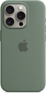 Apple MagSafe siliconen iPhone 15 Pro hoesje groen