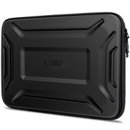 TechProtection Kevlar MacBook 13 / 14 inch sleeve zwart