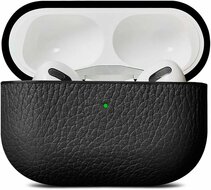 Woolnut leren AirPods Pro hoesje zwart