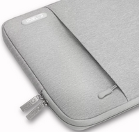TechProtection Nylon MacBook 15 / 16 inch sleeve grijs