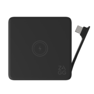 ZAGG 4-poort USB-C hub met draadloze oplader