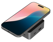 ZAGG 4-poort USB-C hub met draadloze oplader