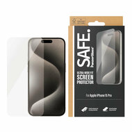 PanzerGlass SAFE iPhone 15 Pro Ultra Wide Fit glazen screenprotector