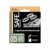 PanzerGlass SAFE iPhone 16 Pro / 16 Pro Max glazen camerabeschermer zilver