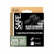 PanzerGlass SAFE iPhone 16 Pro / 16 Pro Max glazen camerabeschermer zwart