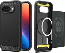 Spigen Rugged Armor Pixel 9A hoesje zwart