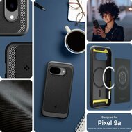 Spigen Rugged Armor Pixel 9A hoesje zwart
