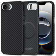 TechProtection Carbon iPhone 16e 2025 hoesje zwart