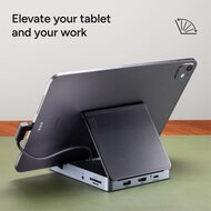 ZAGG 6-poort media USB-C hub voor iPad en tablet