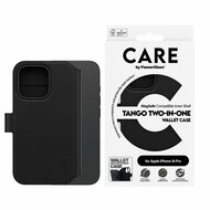 PanzerGlass CARE 2 in 1 Wallet iPhone 16 Pro hoesje zwart 