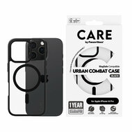 PanzerGlass CARE Urban Combat iPhone 16 Pro hoesje zwart 
