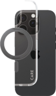 PanzerGlass CARE met kickstand iPhone 16 Pro hoesje zwart 