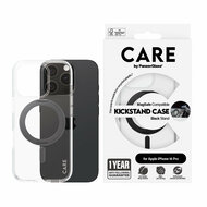 PanzerGlass CARE met kickstand iPhone 16 Pro hoesje zwart 