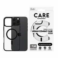 PanzerGlass CARE Urban Combat iPhone 16 Pro Max hoesje zwart